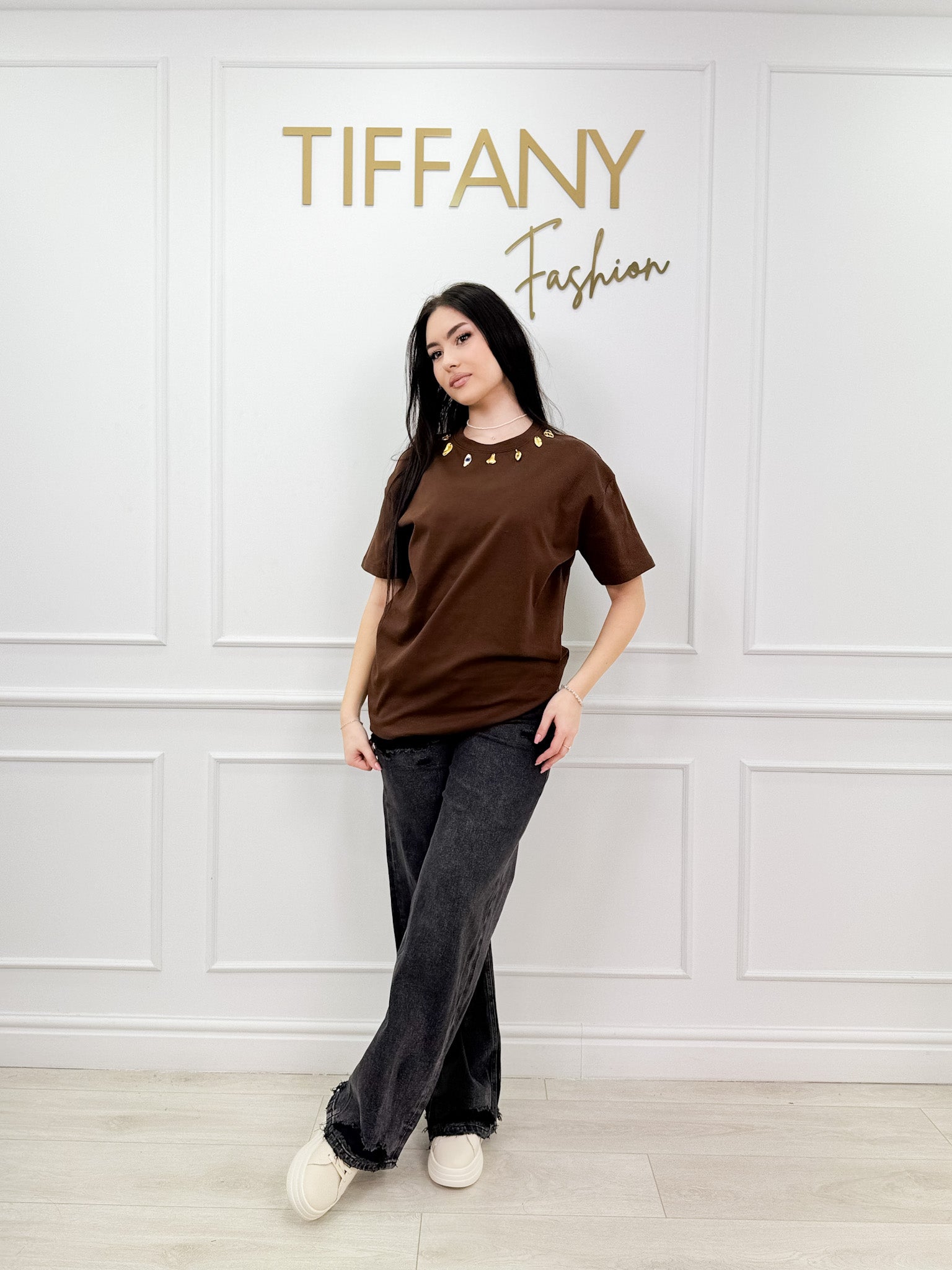 Tricou Olivi Brown