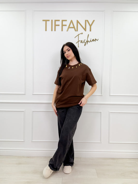 Tricou Olivi Brown