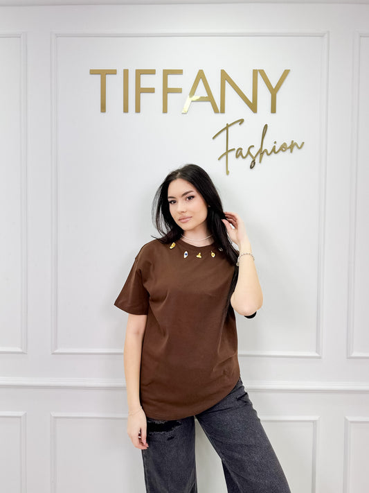 Tricou Olivi Brown