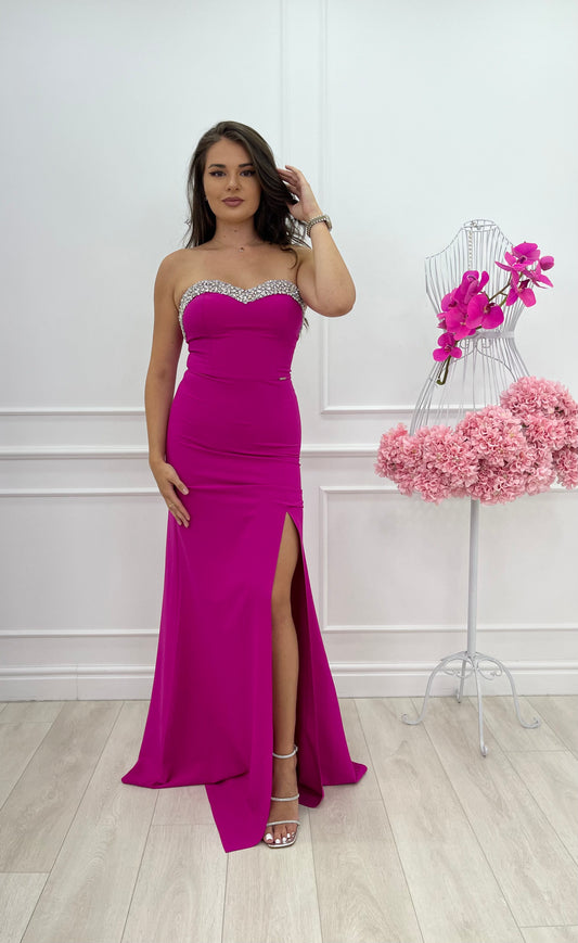 Rochie Iulia Fuchsia