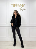 Cardigan Rosy Black