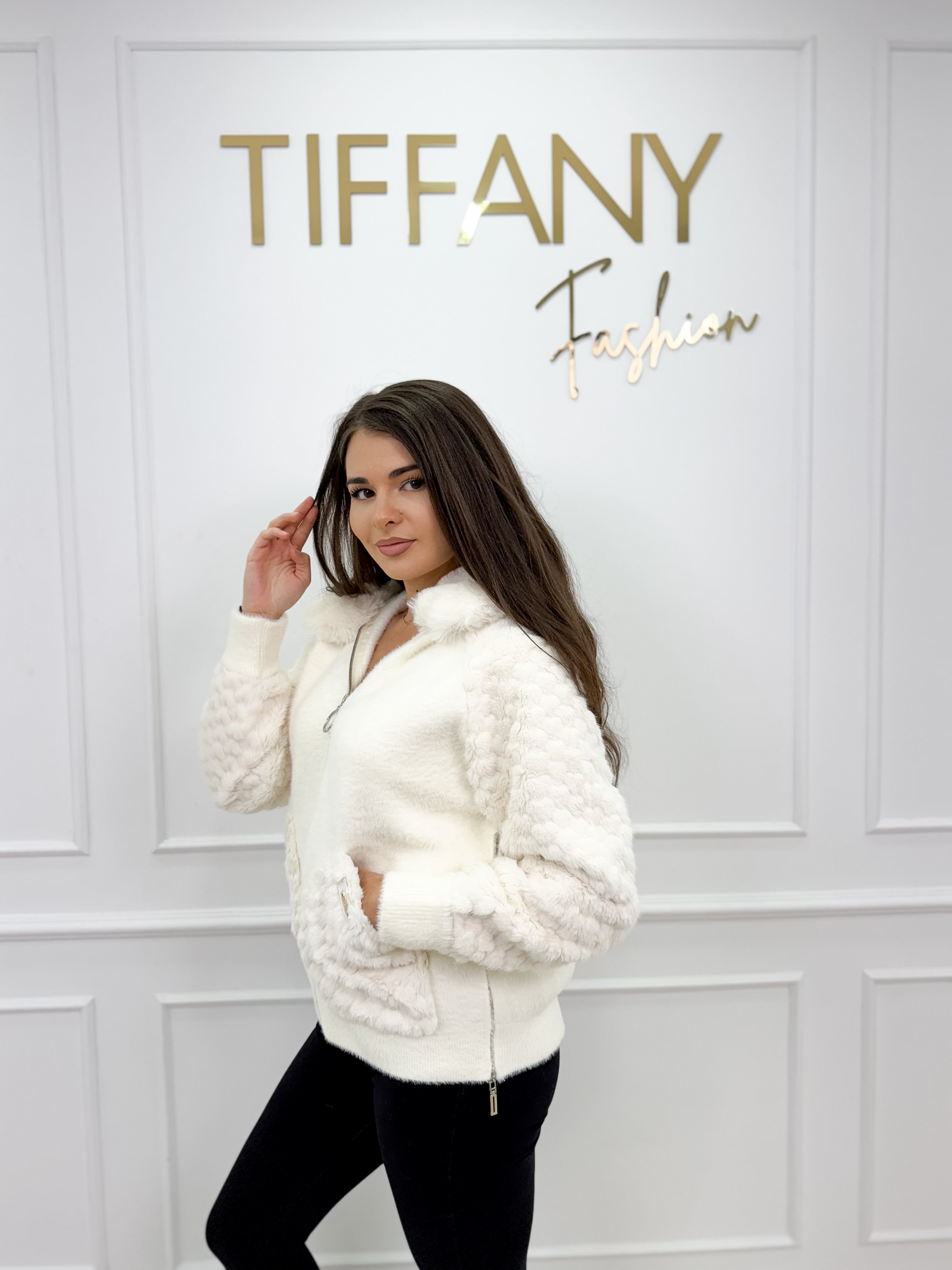 Cardigan Zoe White