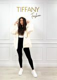 Cardigan Roco White