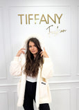 Cardigan Roco White