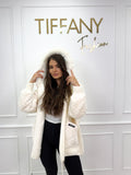 Cardigan Roco White