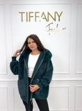 Cardigan Roco Dark Green