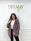 Cardigan Roco Purple