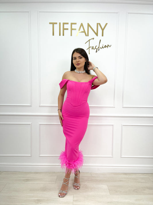 Rochie Raisa Pink