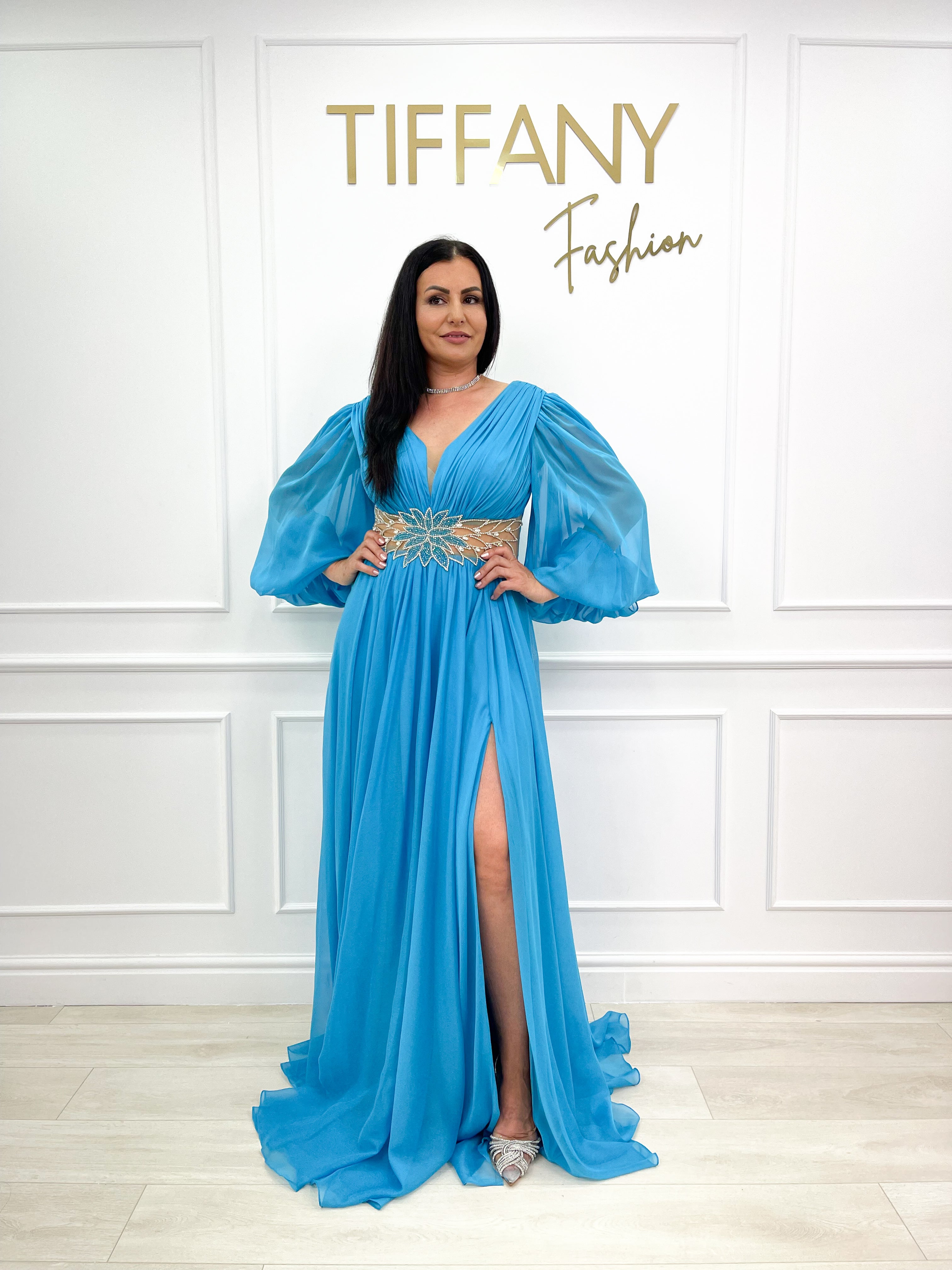 Rochie Prive Turcoaz