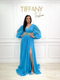 Rochie Prive Turcoaz