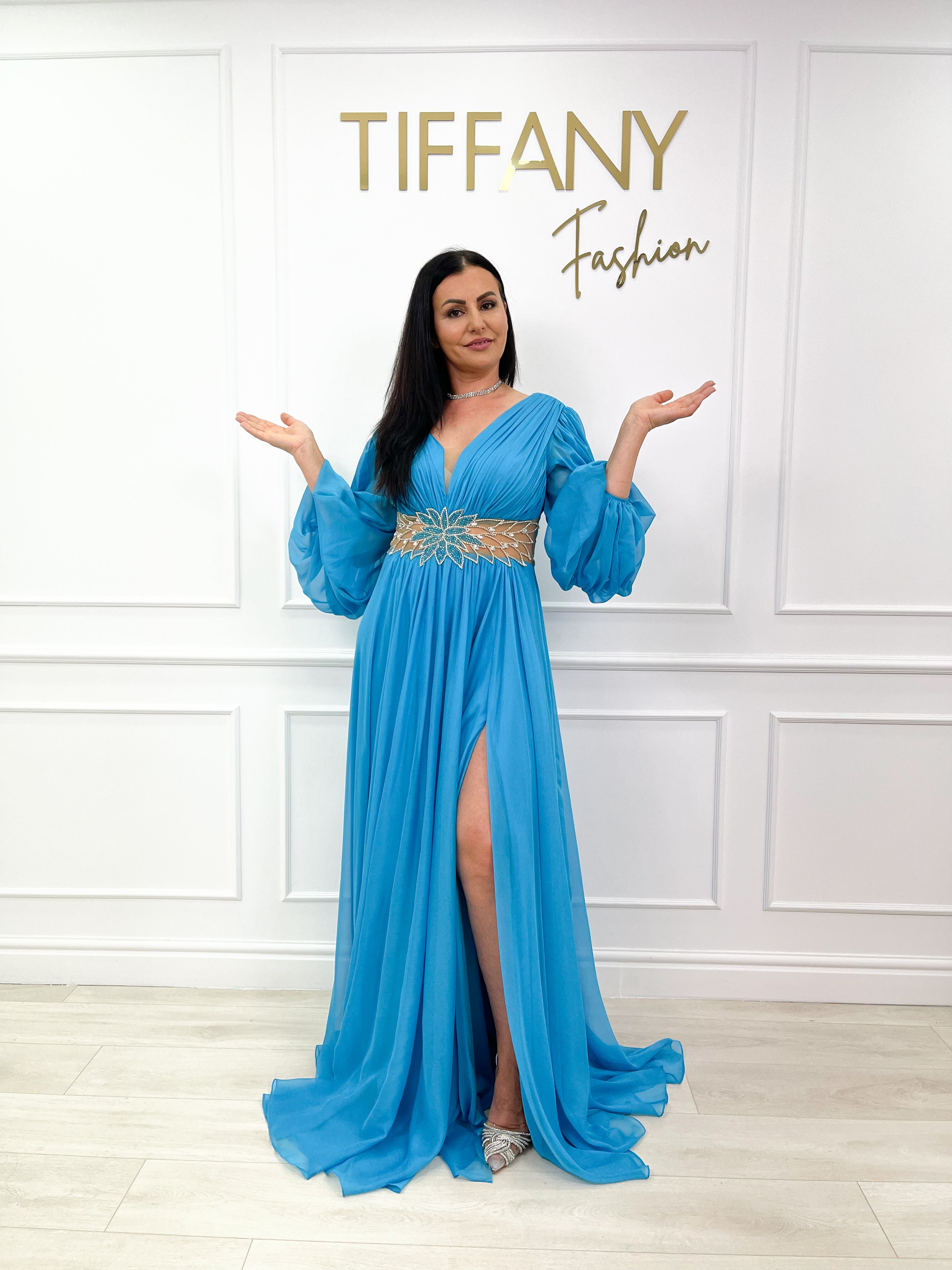 Rochie Prive Turcoaz