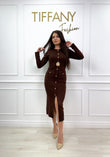Rochie Beso Brown