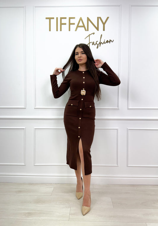 Rochie Beso Brown