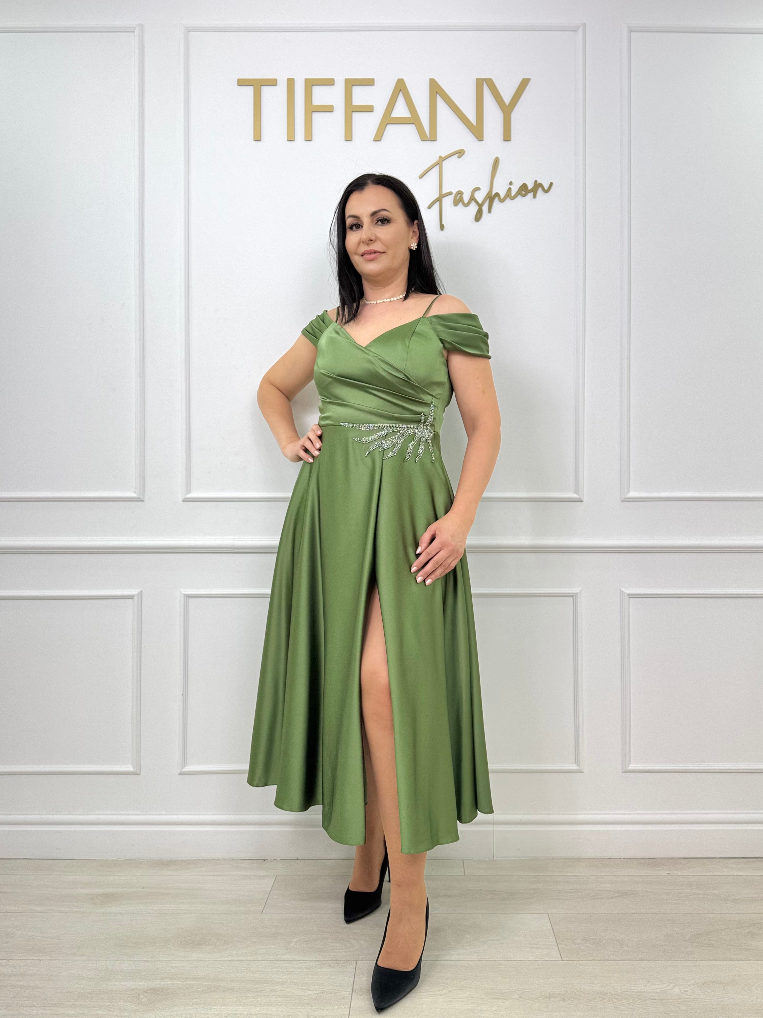Rochie Kyos Olive