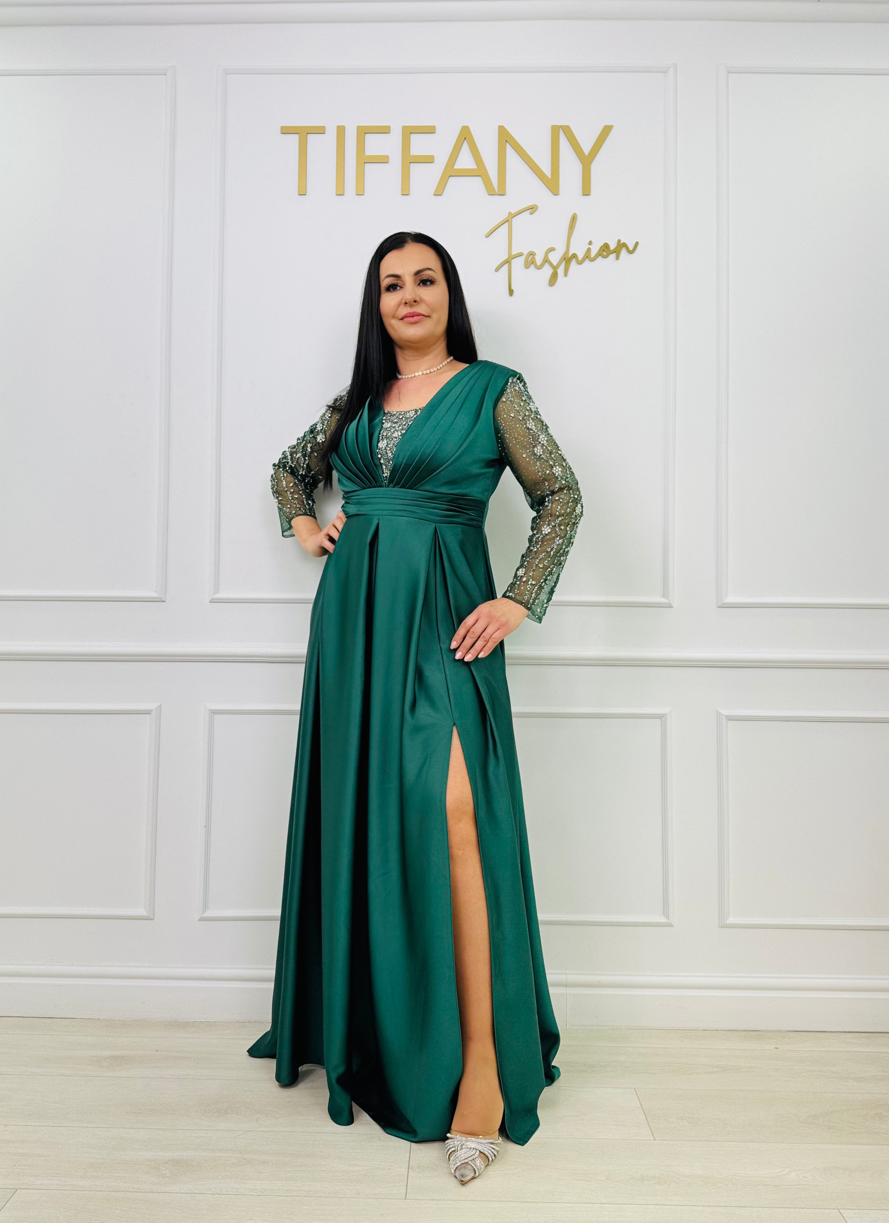 Rochie Zeras Green