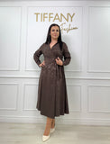 Rochie Paloma Brown