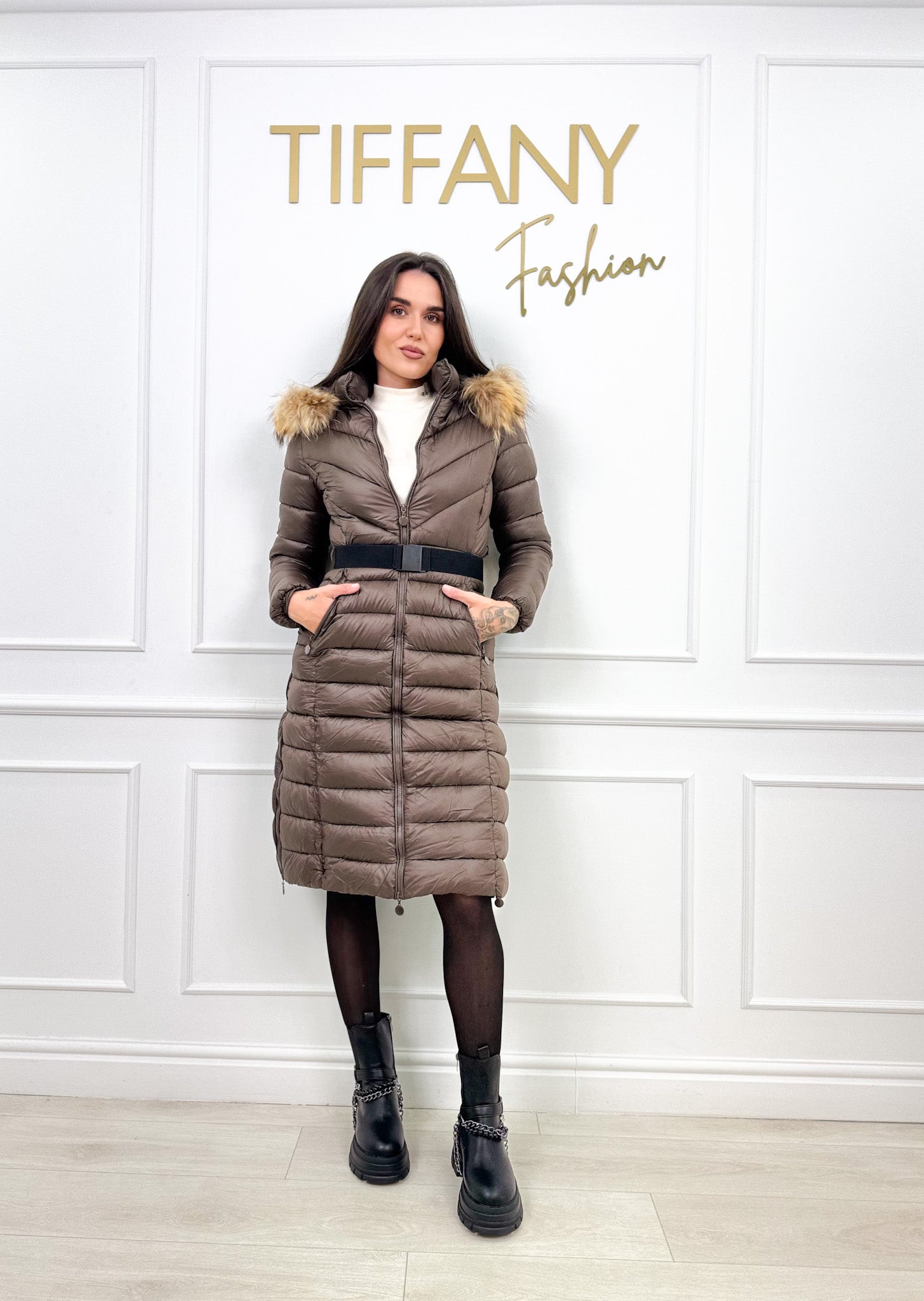 Geaca Szia Brown