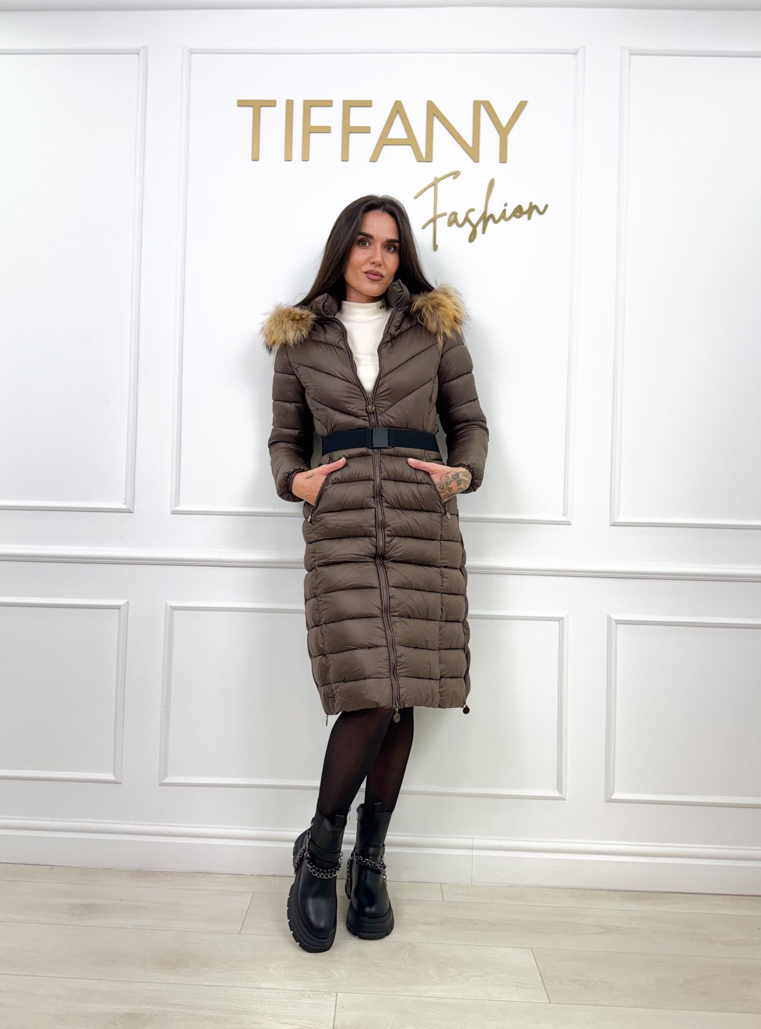 Geaca Szia Brown