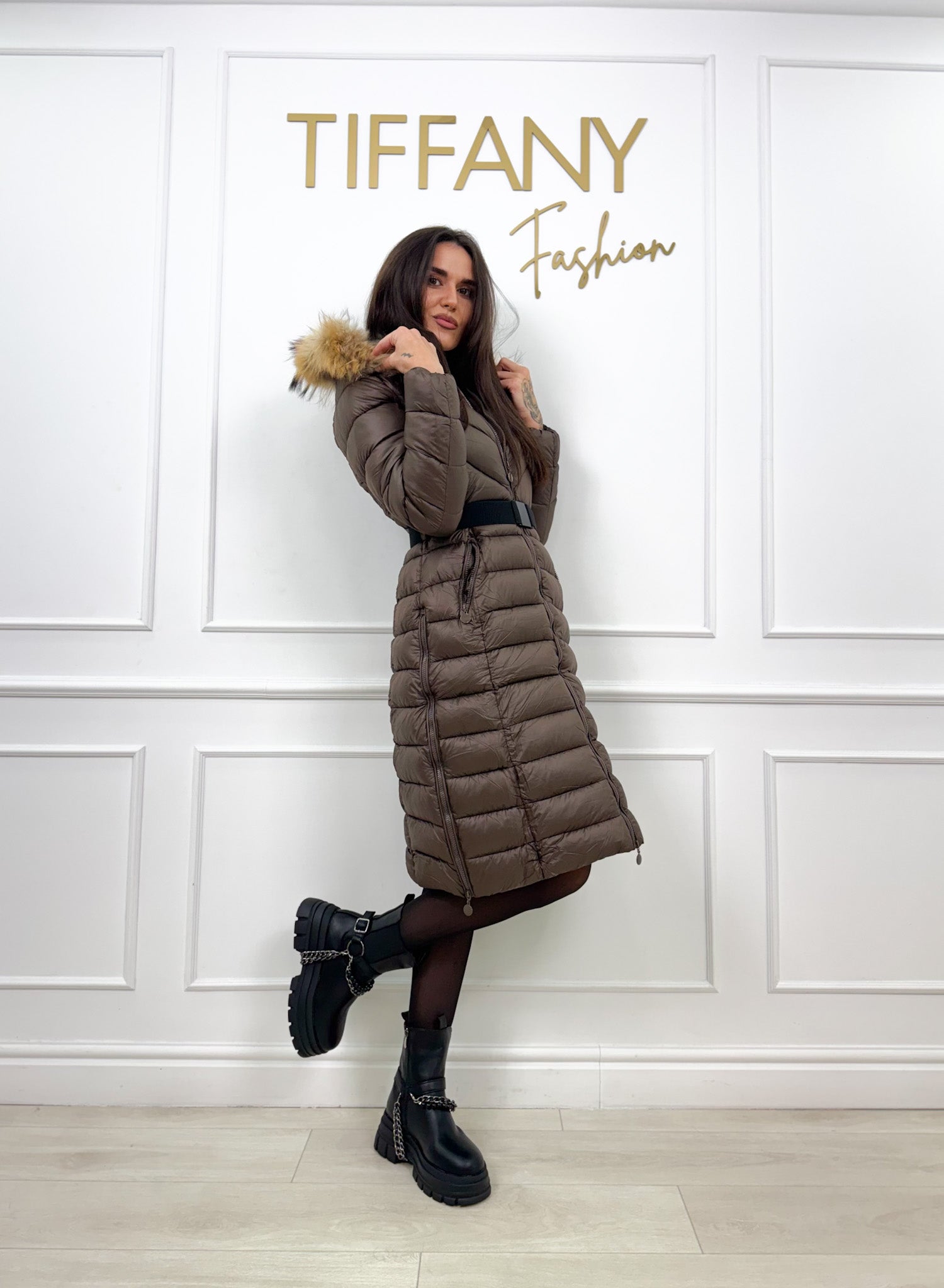Geaca Szia Brown