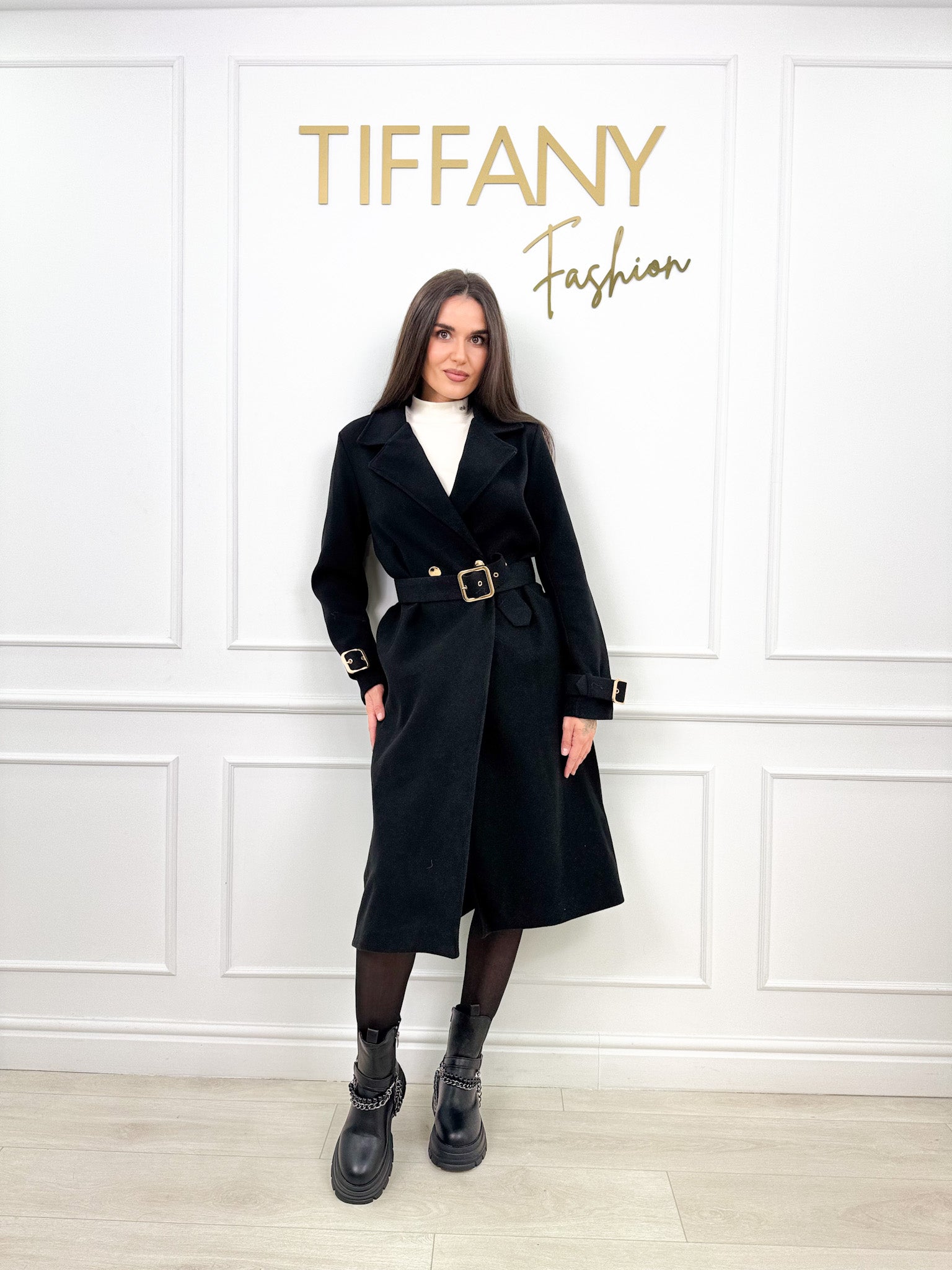 Palton Tiia Black