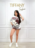 Tricou Gaby White