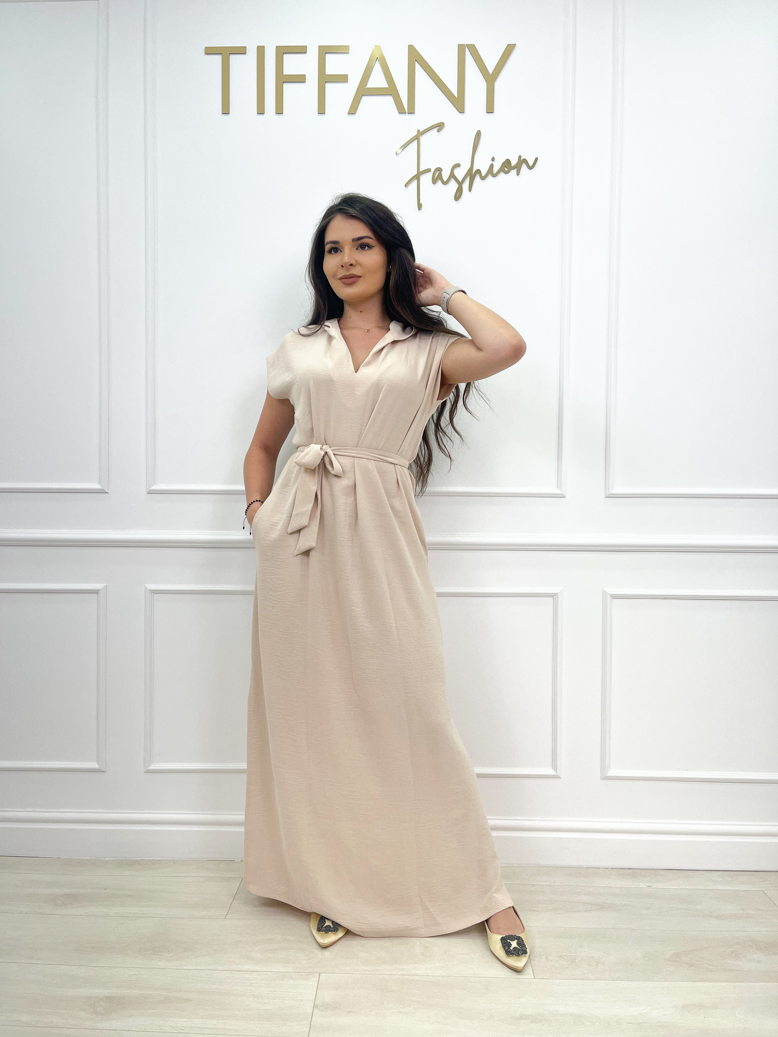 Rochie Georgia Crem