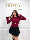 Bluza Kara Burgundi