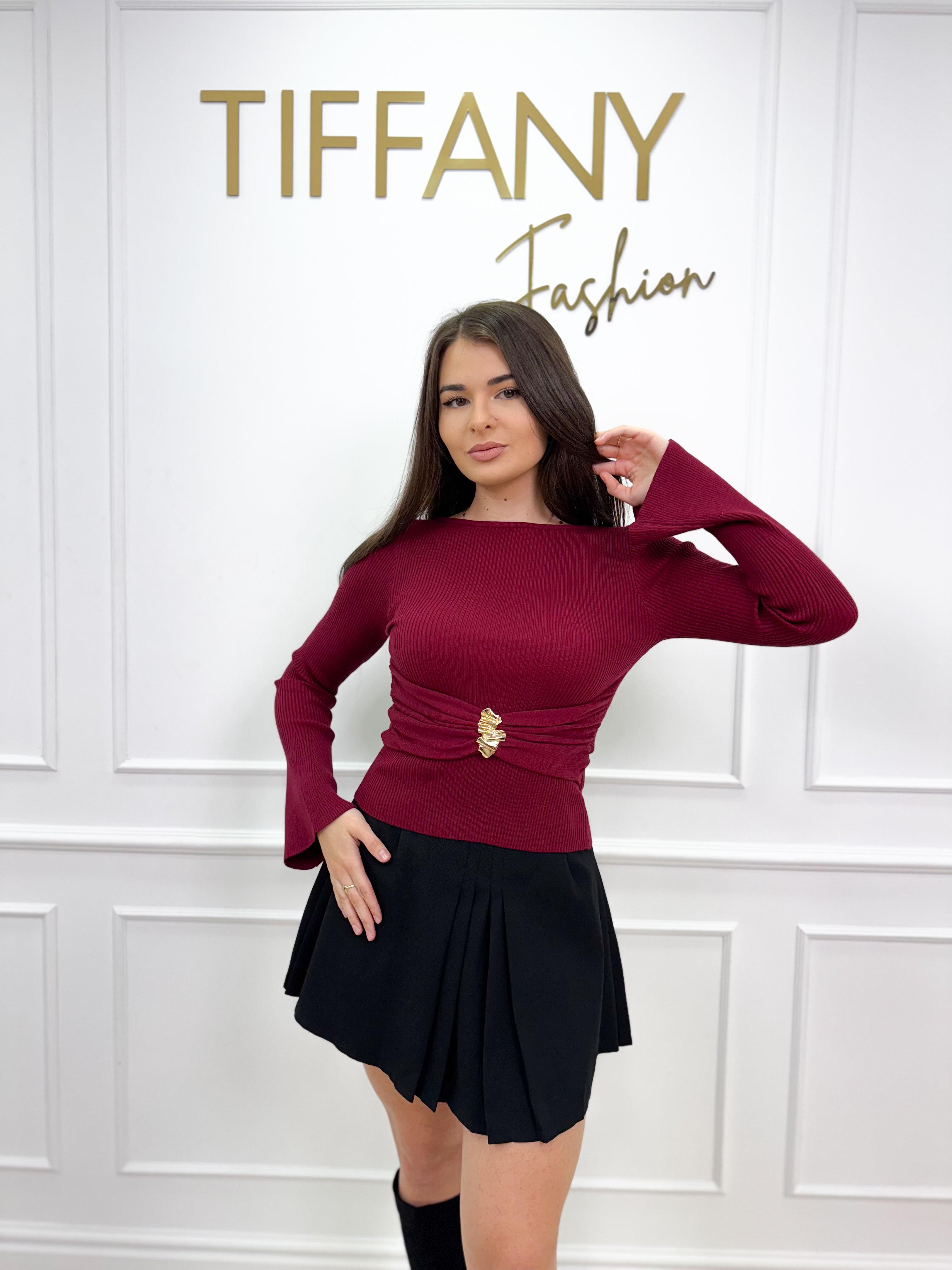 Bluza Kara Burgundi