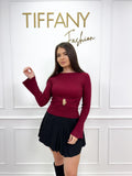 Bluza Kara Burgundi