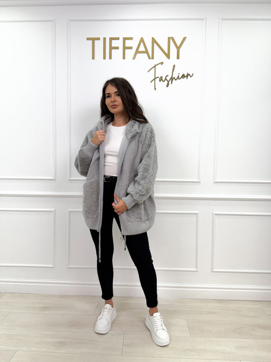 Cardigan Eve Gray