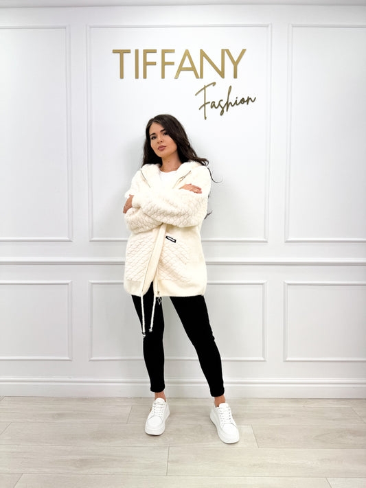 Cardigan Eve White