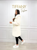 Cardigan Fely White