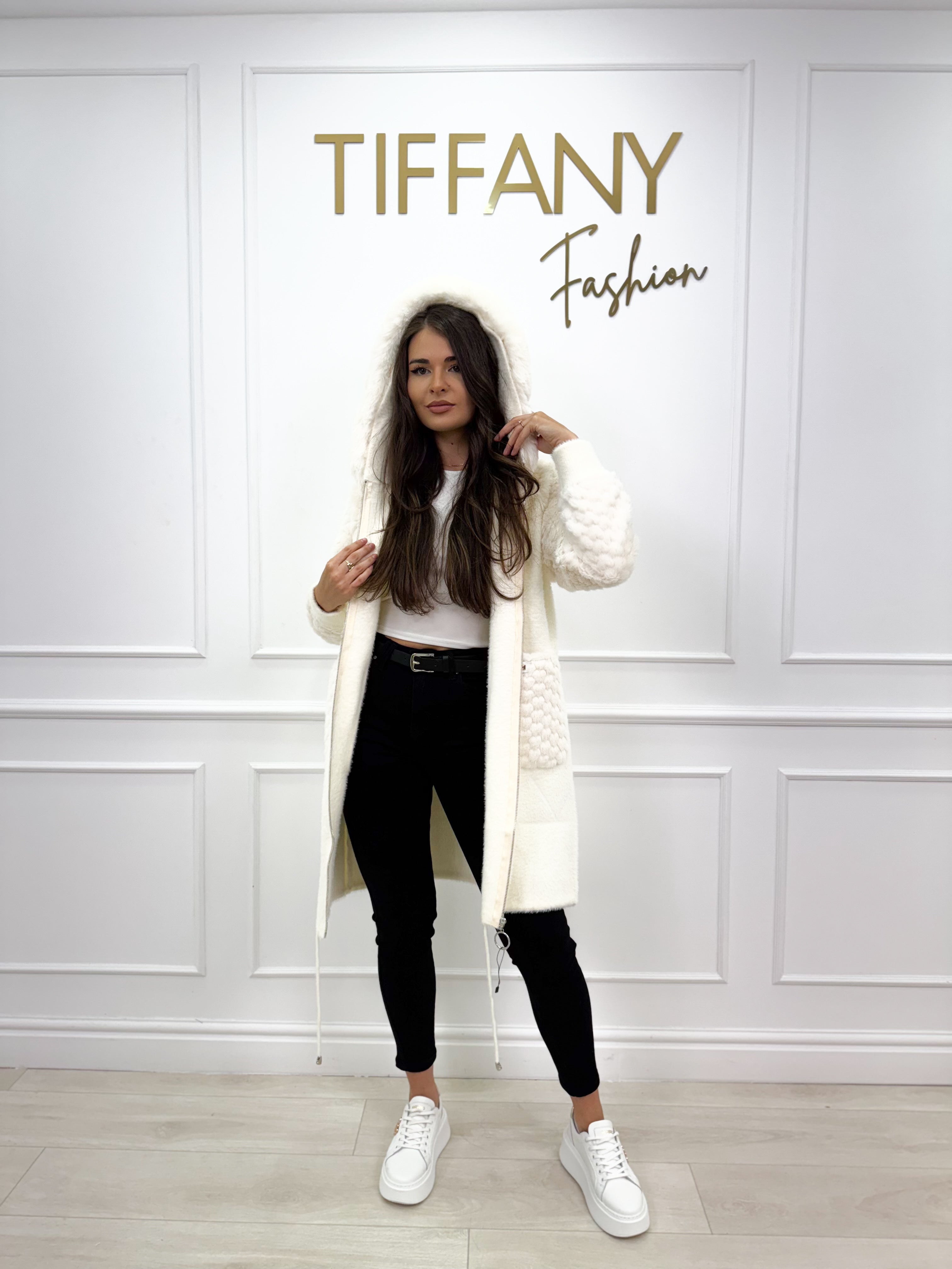 Cardigan Zay White