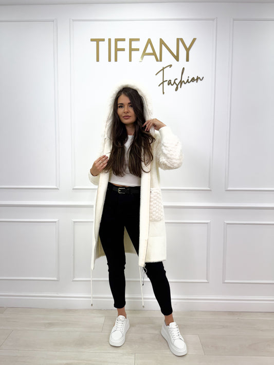 Cardigan Zay White