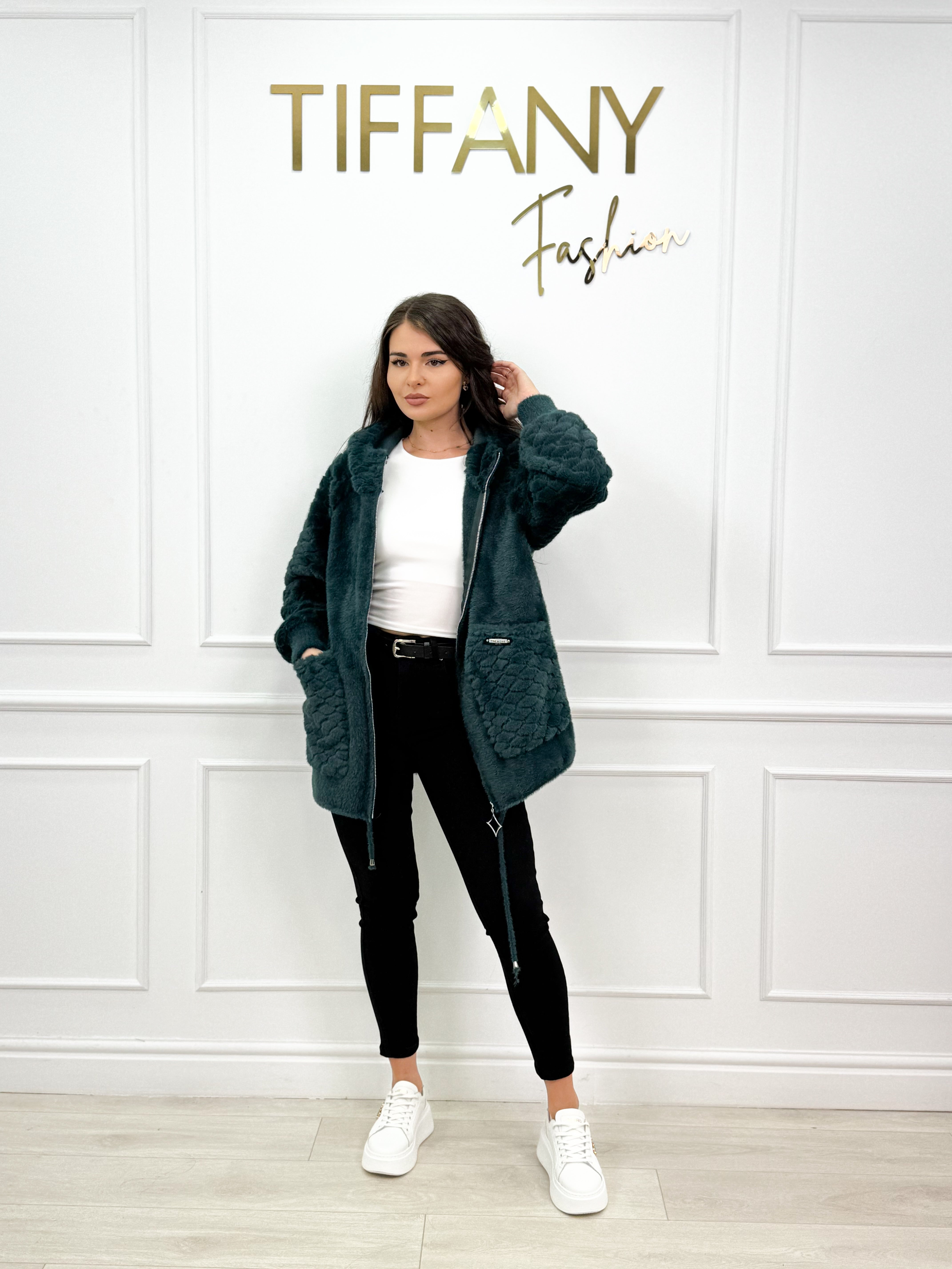 Cardigan Eve Dark Green