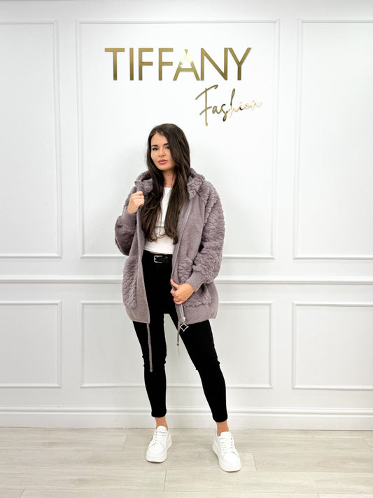 Cardigan Eve Purple