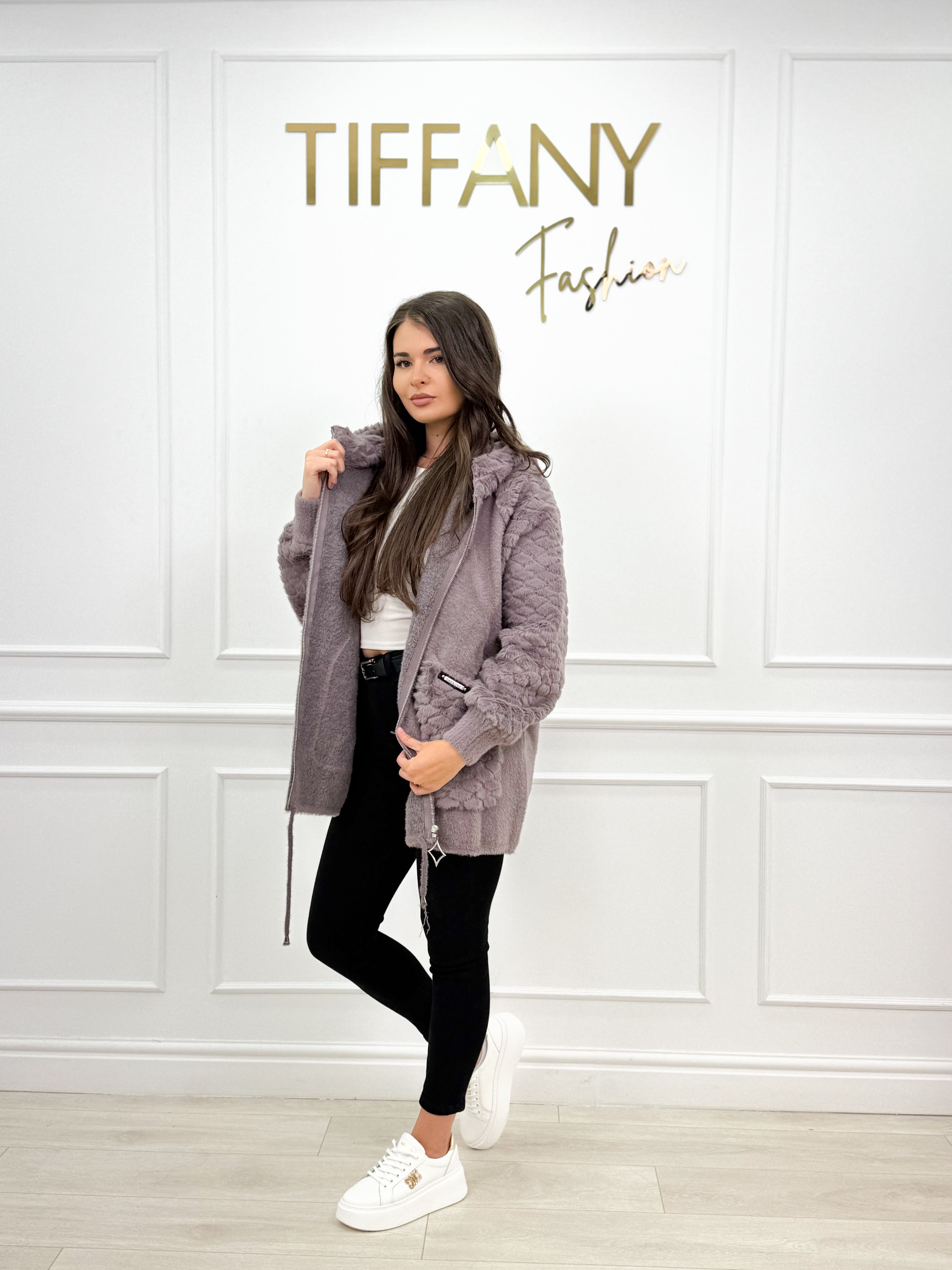 Cardigan Eve Purple