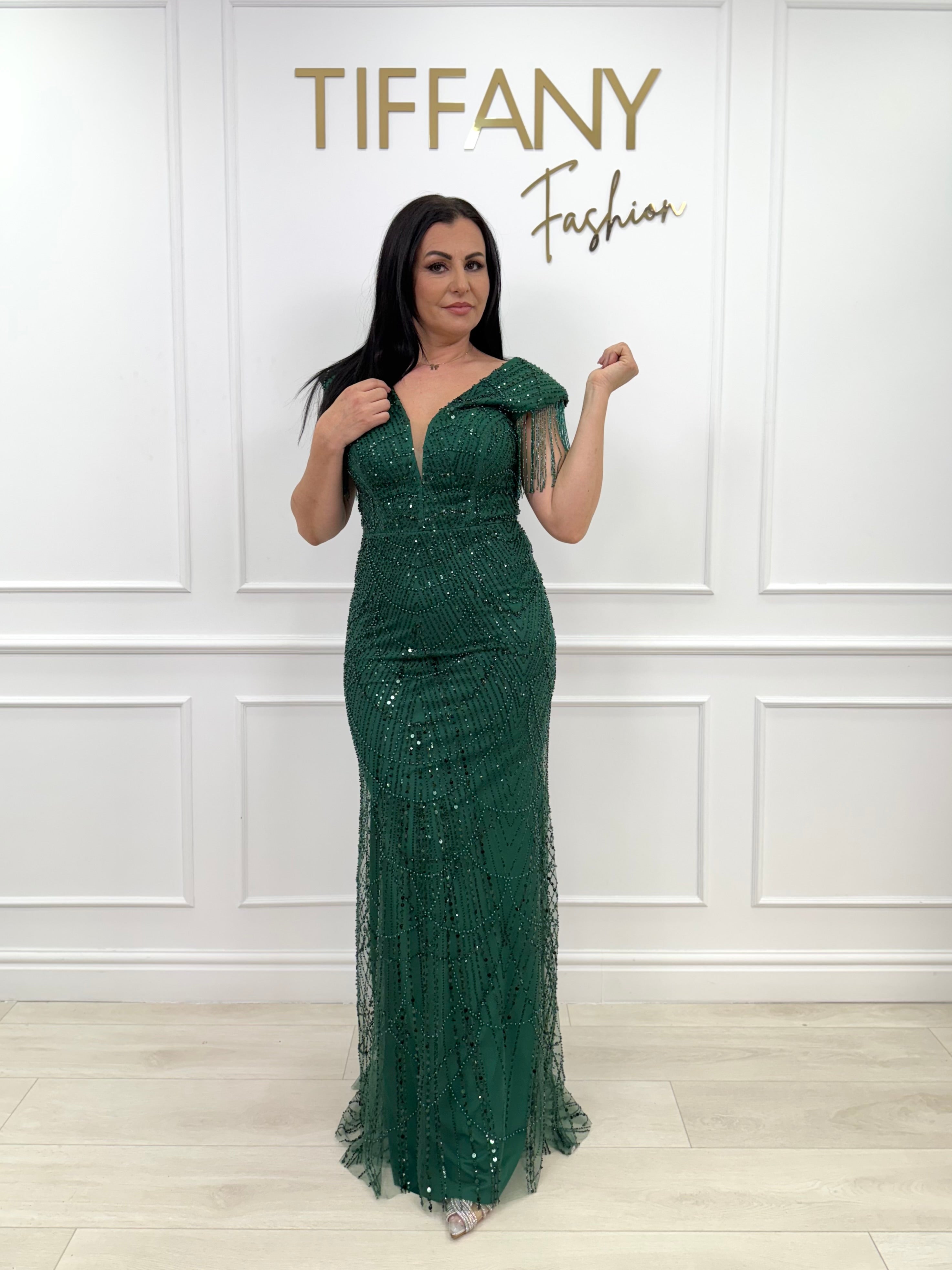 Rochie Amery Green