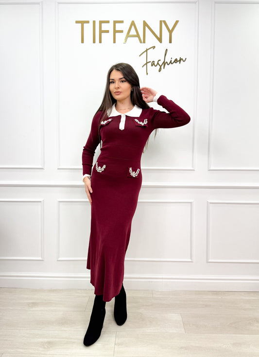 Rochie Lika Bordo