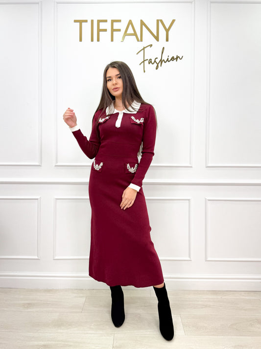 Rochie Lika Bordo