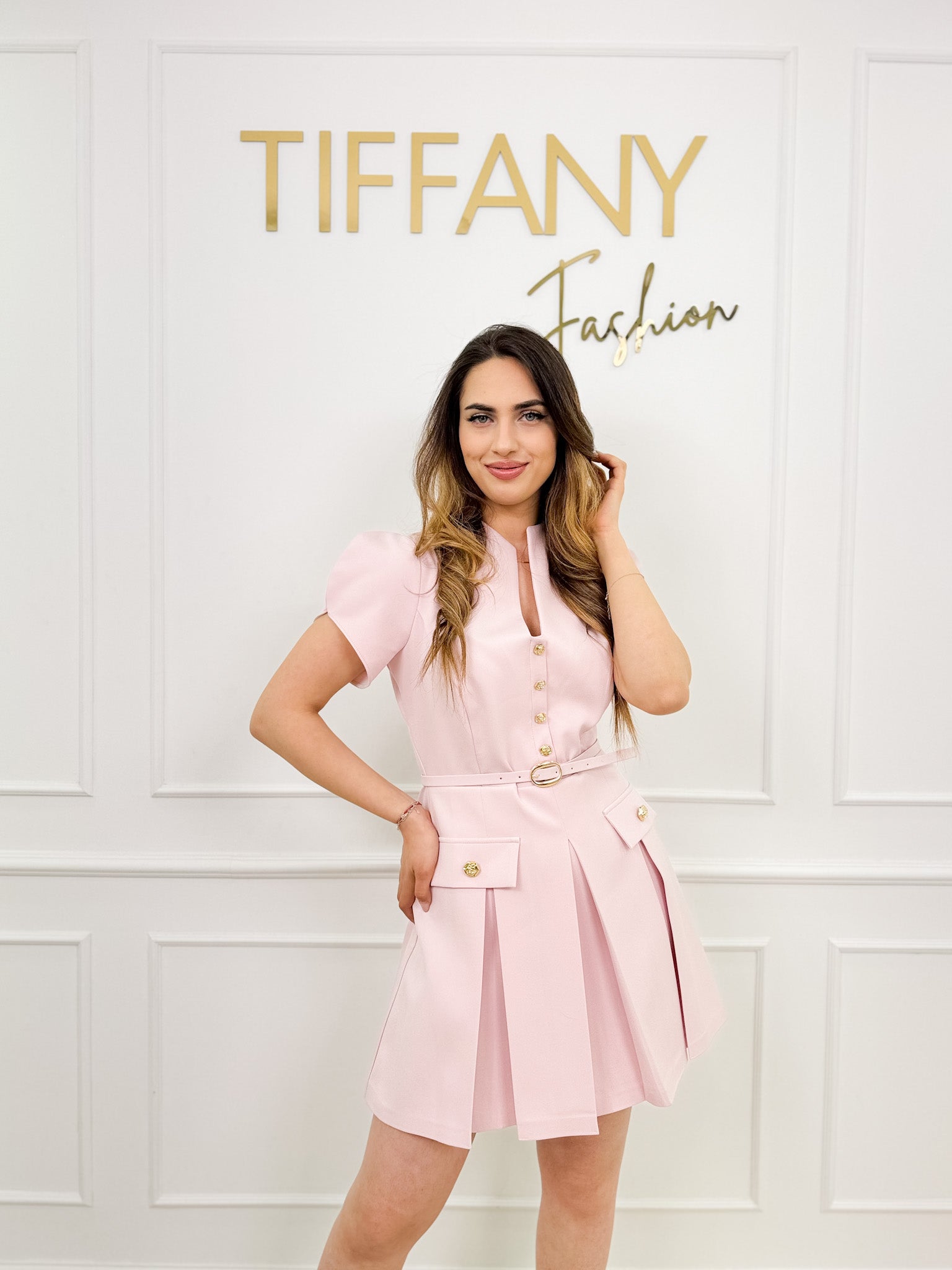 Rochie Tella Roze