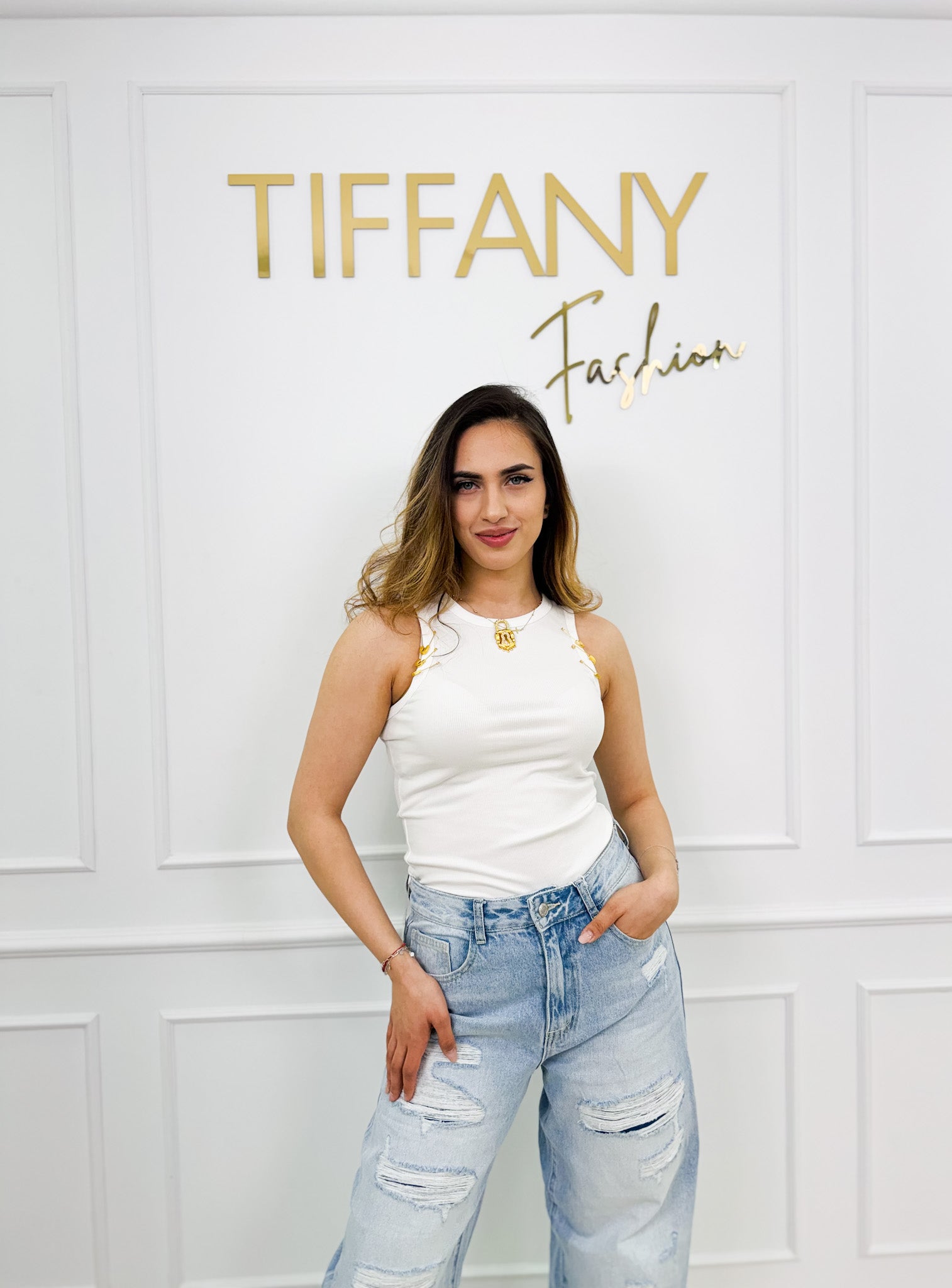Top Olivi White