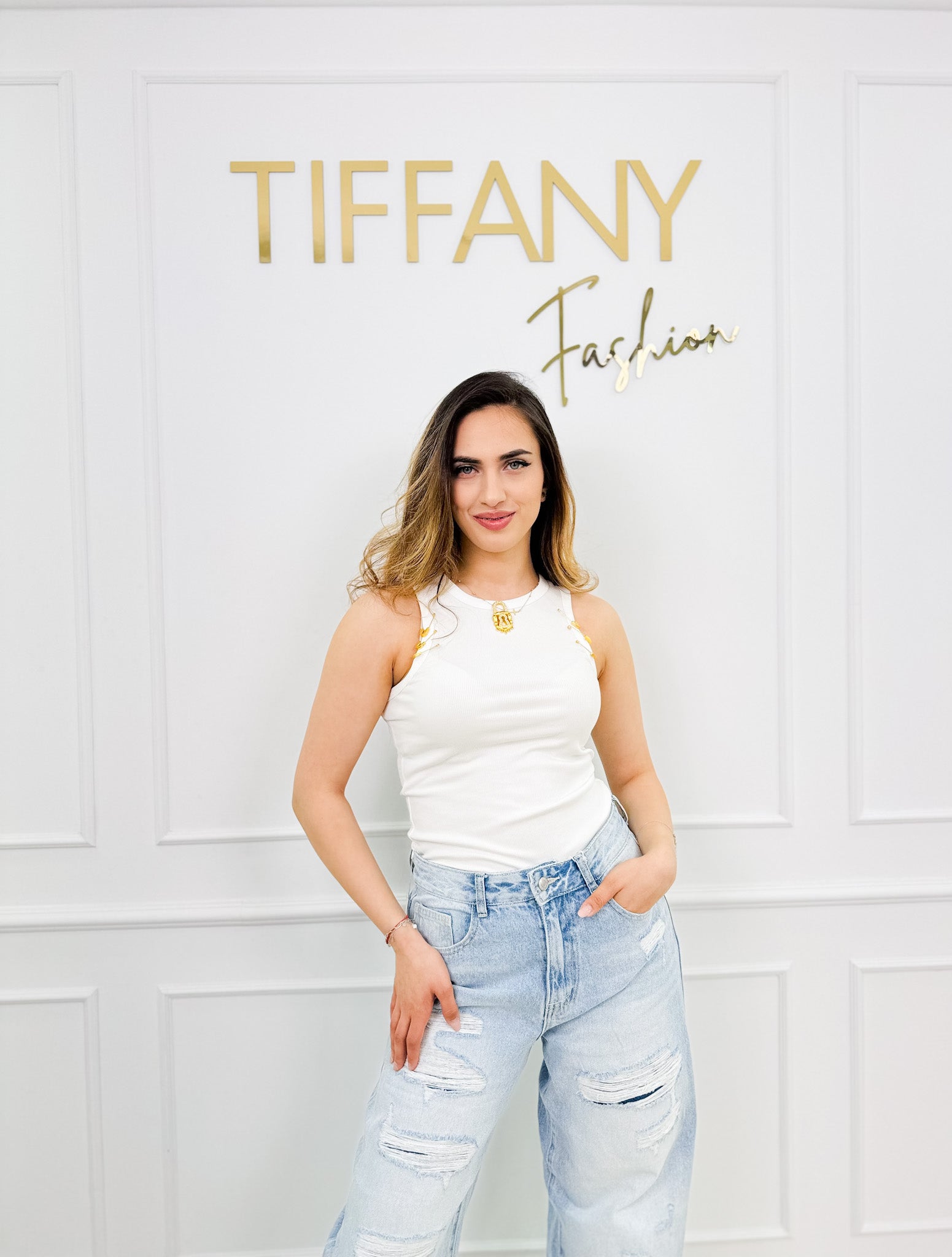 Top Olivi White