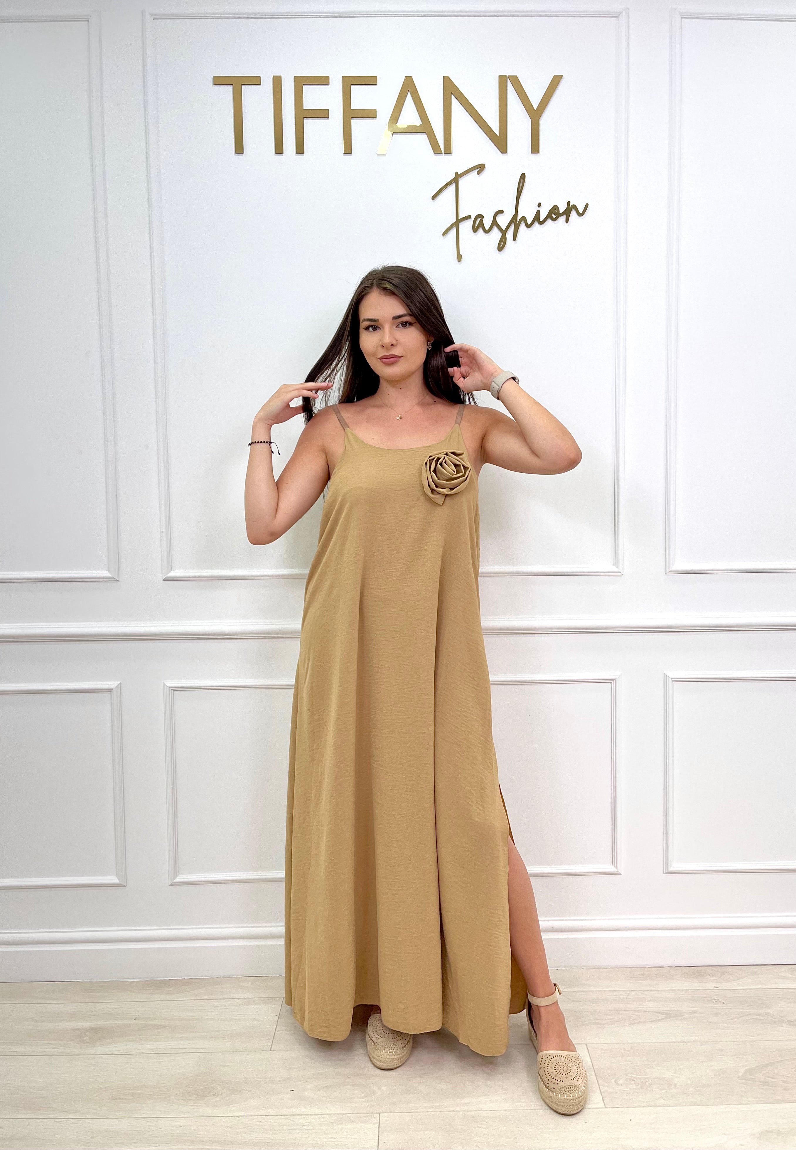 Rochie Afra Crem