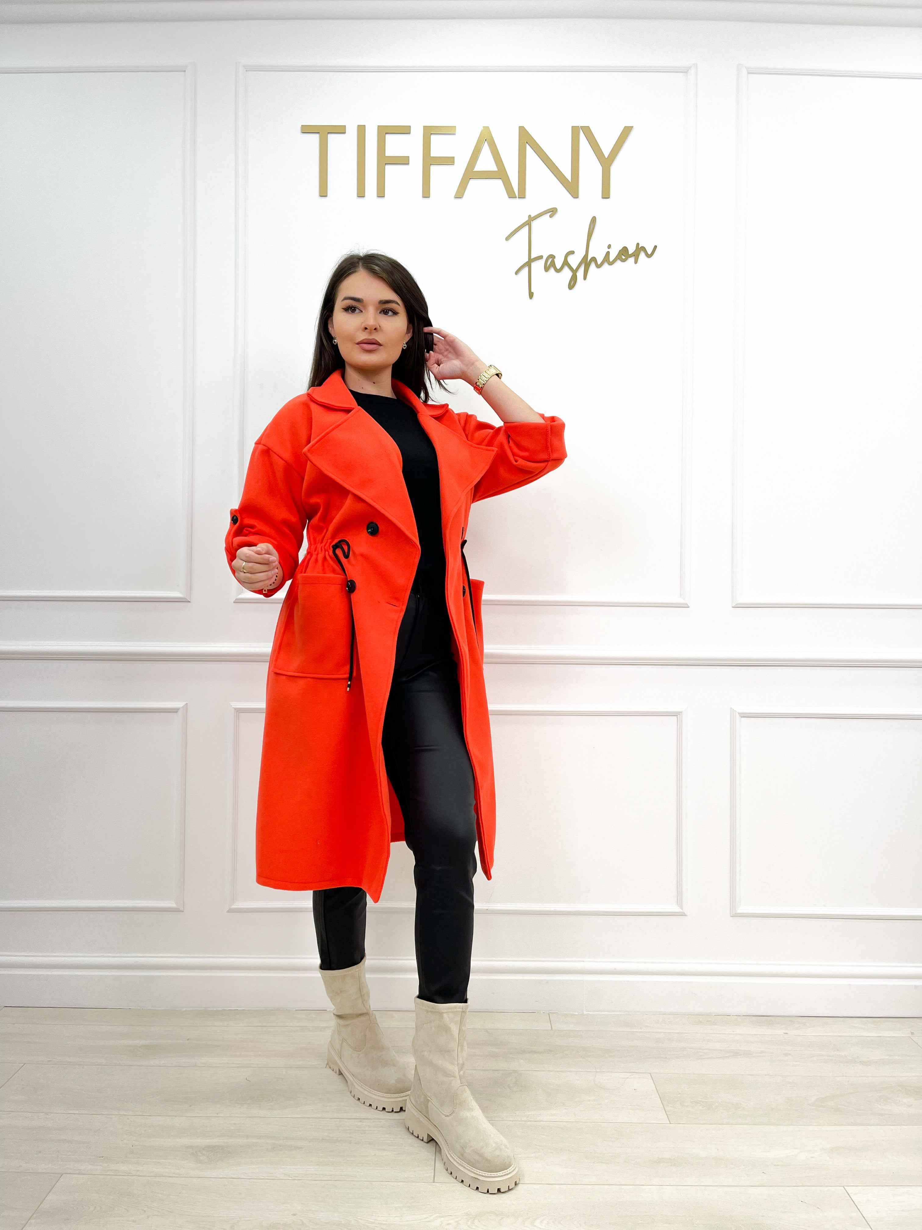 Cardigan Gulya Orange