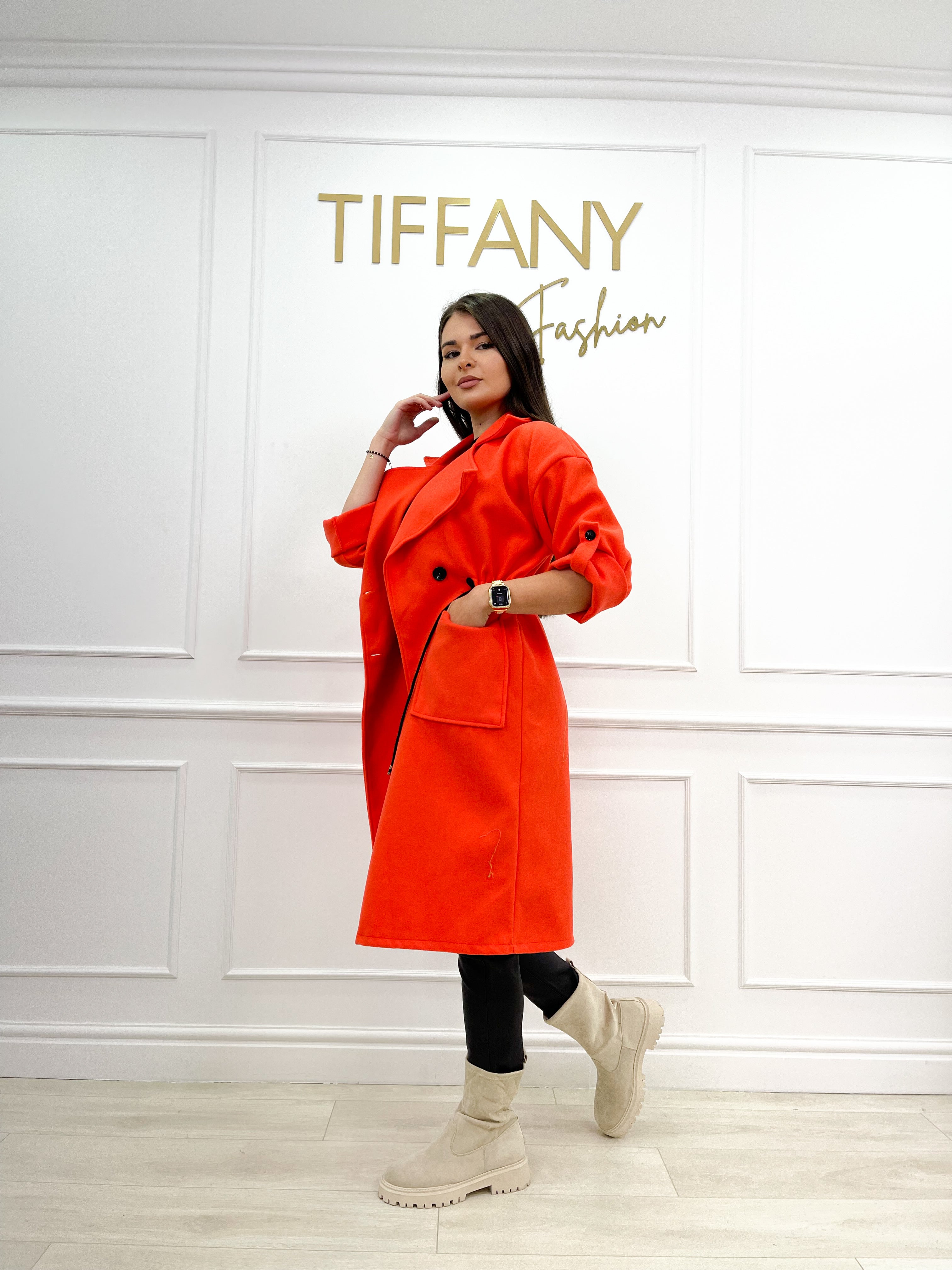 Cardigan Gulya Orange
