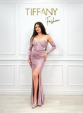 Rochie Exton Pudra