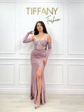 Rochie Exton Pudra