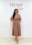 Rochie Agnes Camel