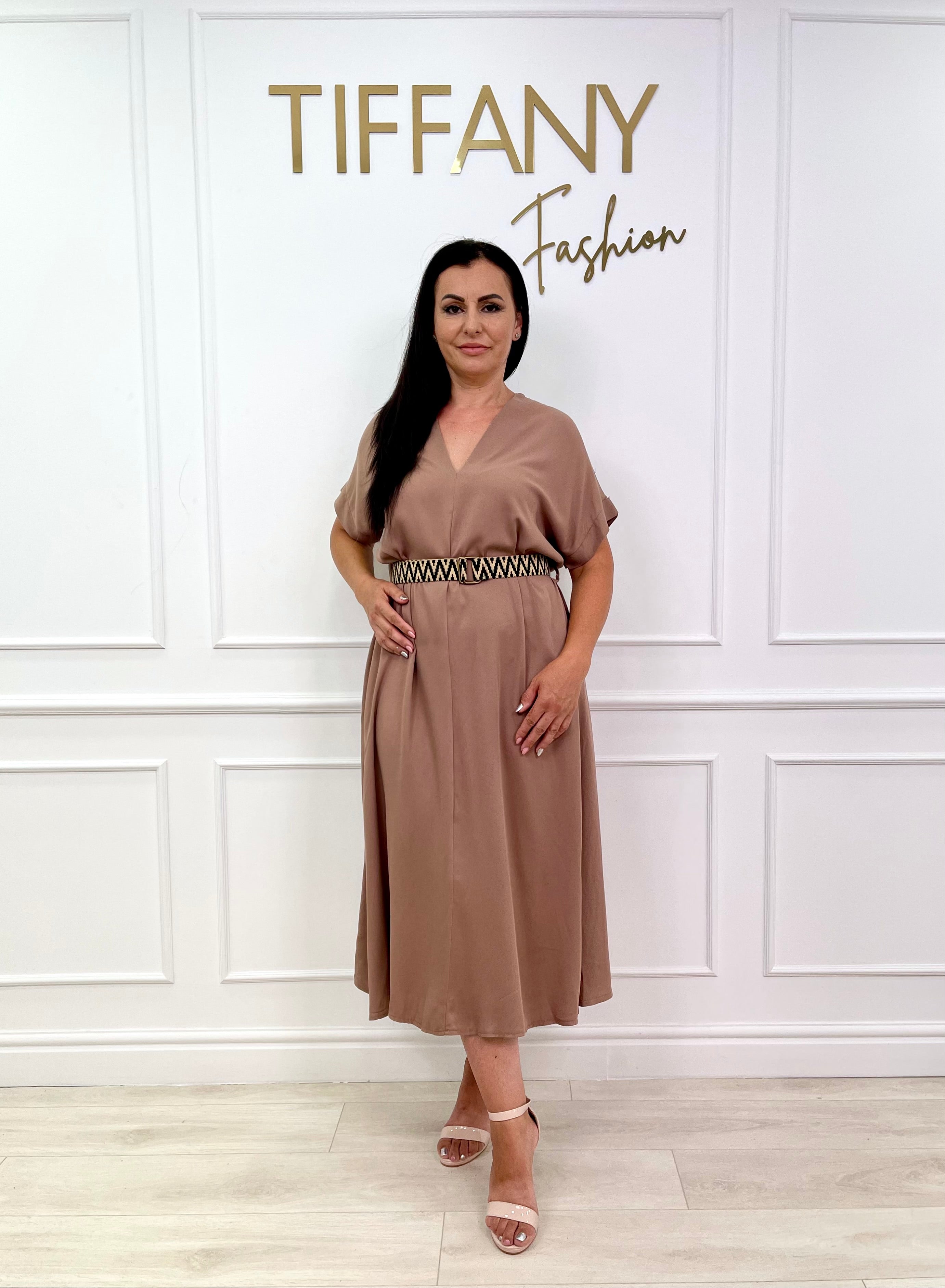 Rochie Agnes Camel